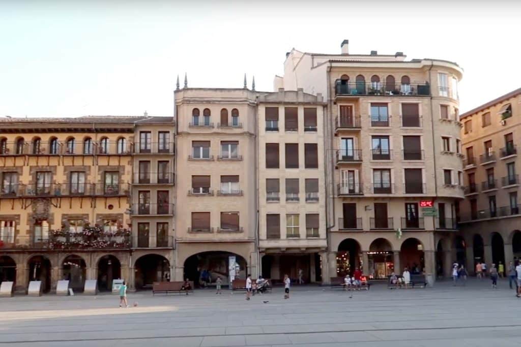 Plaza de los Fueros en Estella