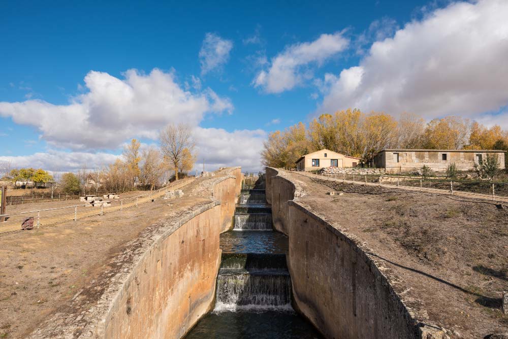 Canal de Castilla en Frómista