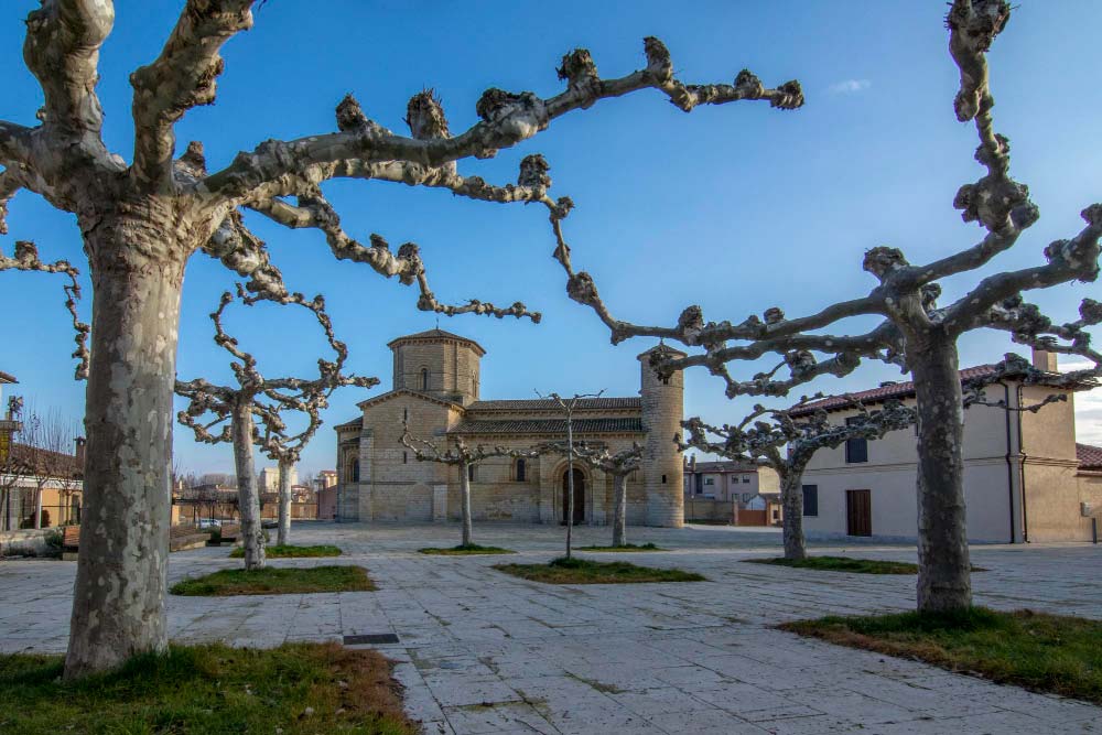 Plaza San Martín en Frómista