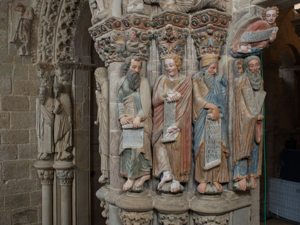 Portico de la gloria cathedral santiago de compostela