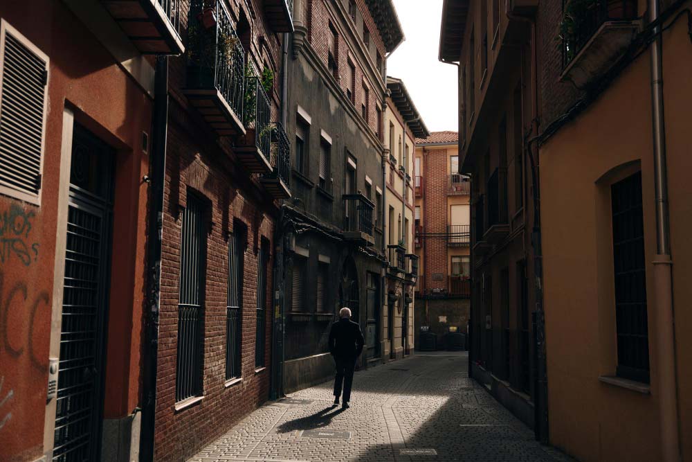 Callejuela en León